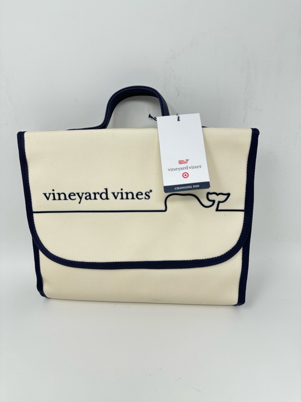 New Vineyard Vines Travel Baby Changing Station Roll Up Bag